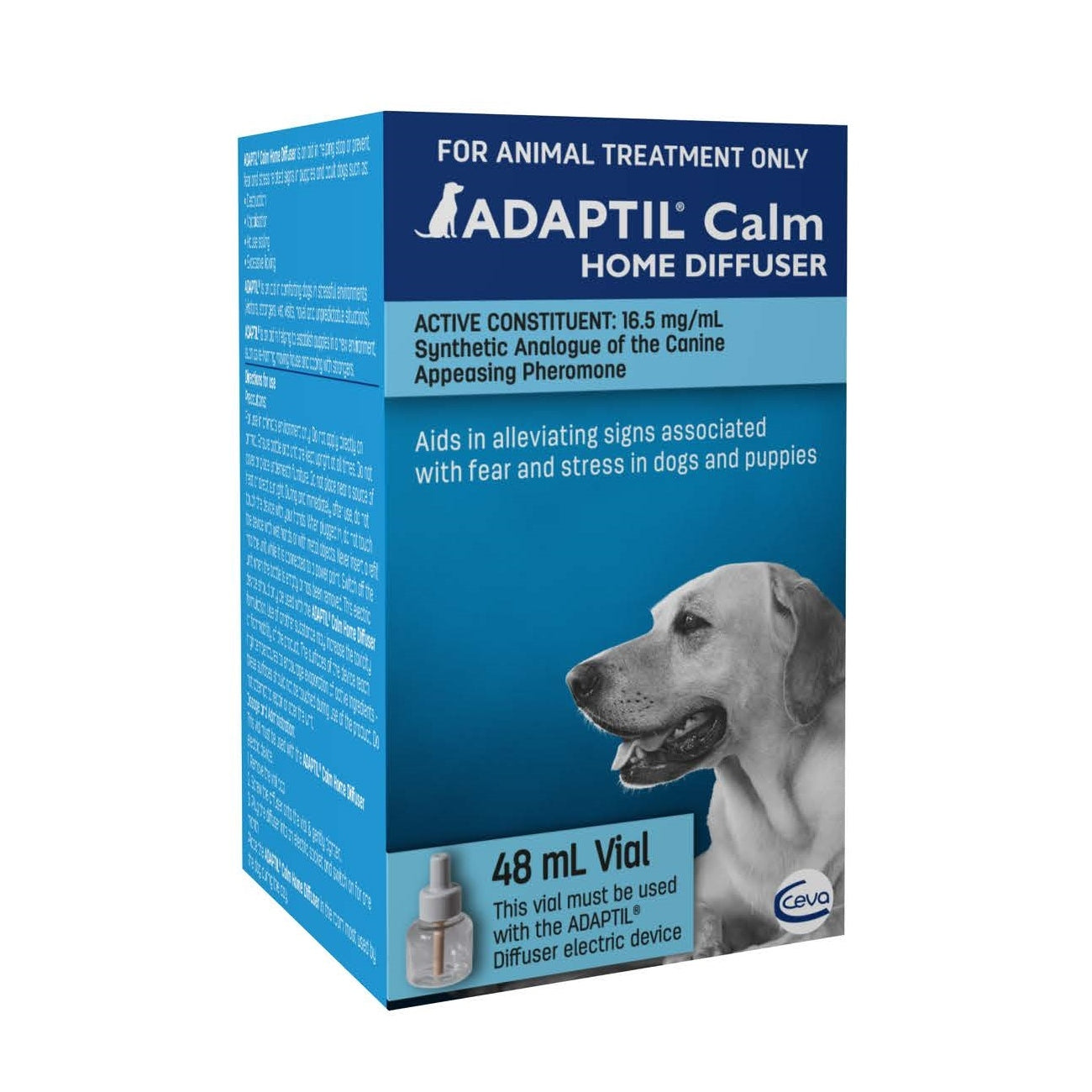 Adaptil Calm Refill 48mL – Dog Anxiety Diffuser Refill for Stress Relief