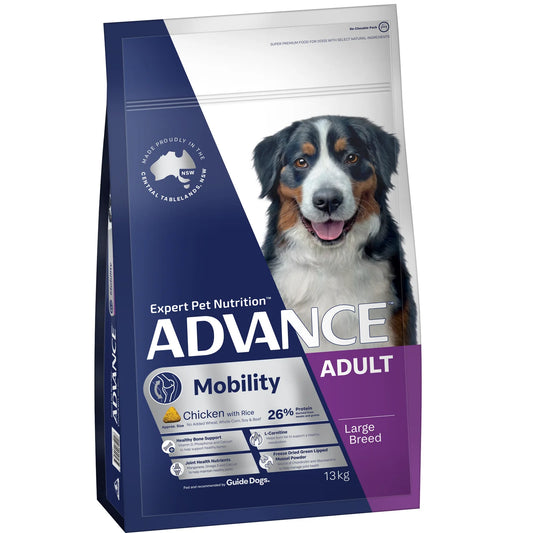 ADVANCE Mobility Adult Large Breed Dog Food Kibble Chicken With Rice 13kg - Default Title - Dry Dog Food - Cat N Dog Shop