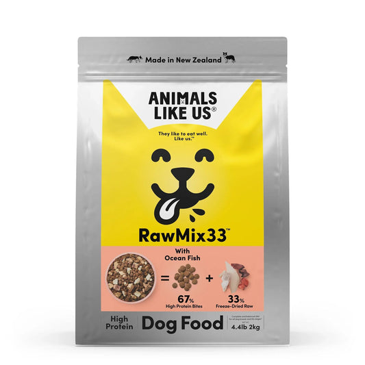 Animals Like Us Dog Food RawMix33 High Protein Ocean Fish 33% Freeze Dried Raw - 2kg - Default Title - Dog Food - Cat N Dog Shop