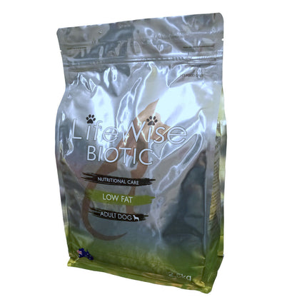 LifeWise Biotic Low Fat Turkey Oats And Vegetables Dry Dog Food 2.5kg - 2.5kg - Dry Dog Food - Cat N Dog Shop