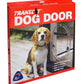 Transcat Large Clear Dog Door for Glass or Wood - 4 Way Lock NZ Made - Default Title - Pet Door - Cat N Dog Shop