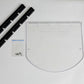 Transcat Large Clear Dog Door for Glass or Wood - 4 Way Lock NZ Made - Default Title - Pet Door - Cat N Dog Shop