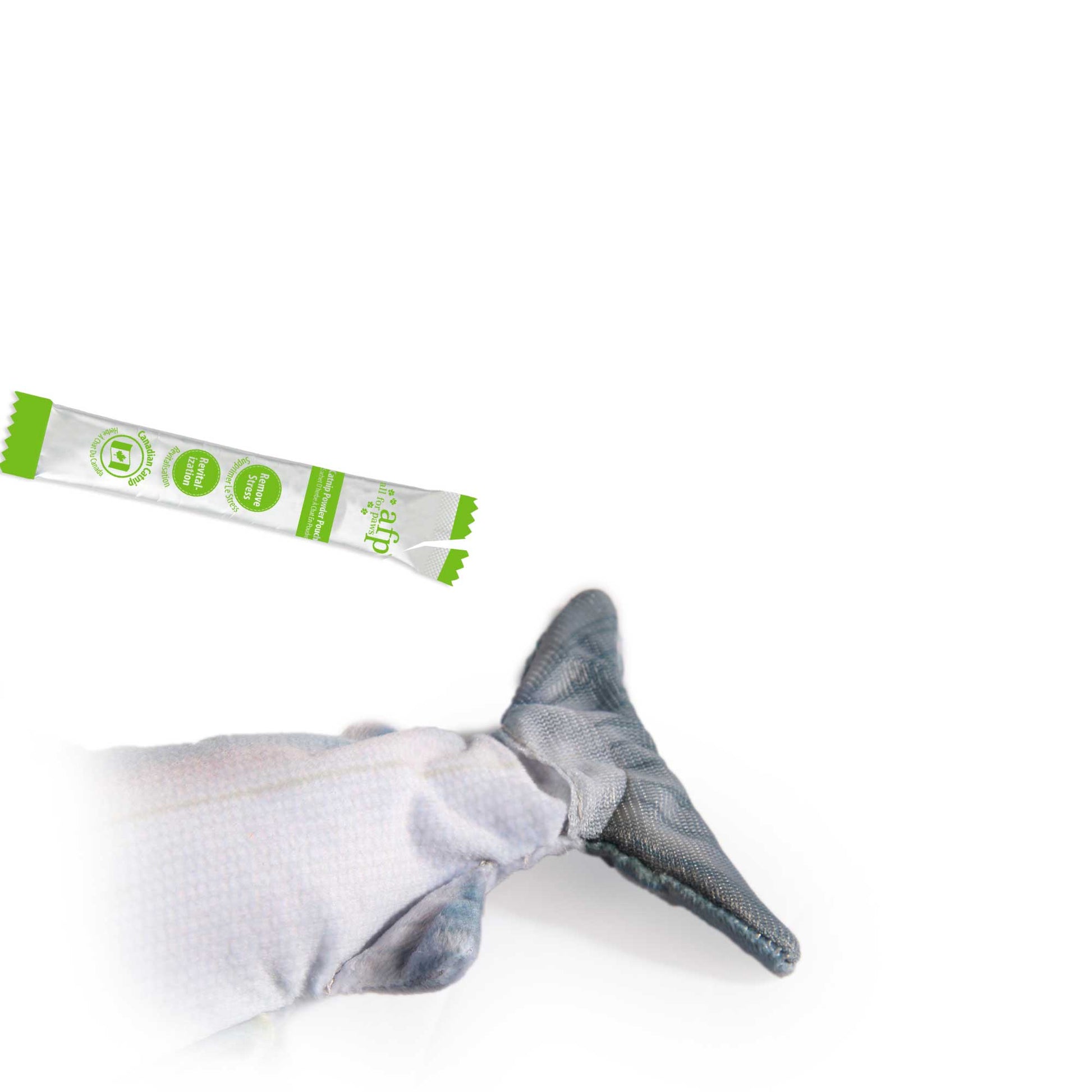 Jittering Sardine Cat Toy Flopping Dancing Fish + Catnip Silvervine Electric USB - Default Title - Pet Care > Toys > Cat Toys - Cat N Dog Shop