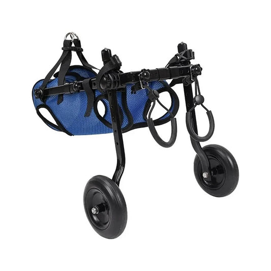 Rooster Farms Little Dog Wheelchair Medium Harness - Adjustable Back Leg Aid - Default Title - Pet Care > Dog Supplies > Dog Carriers & Crates - Cat N Dog Shop