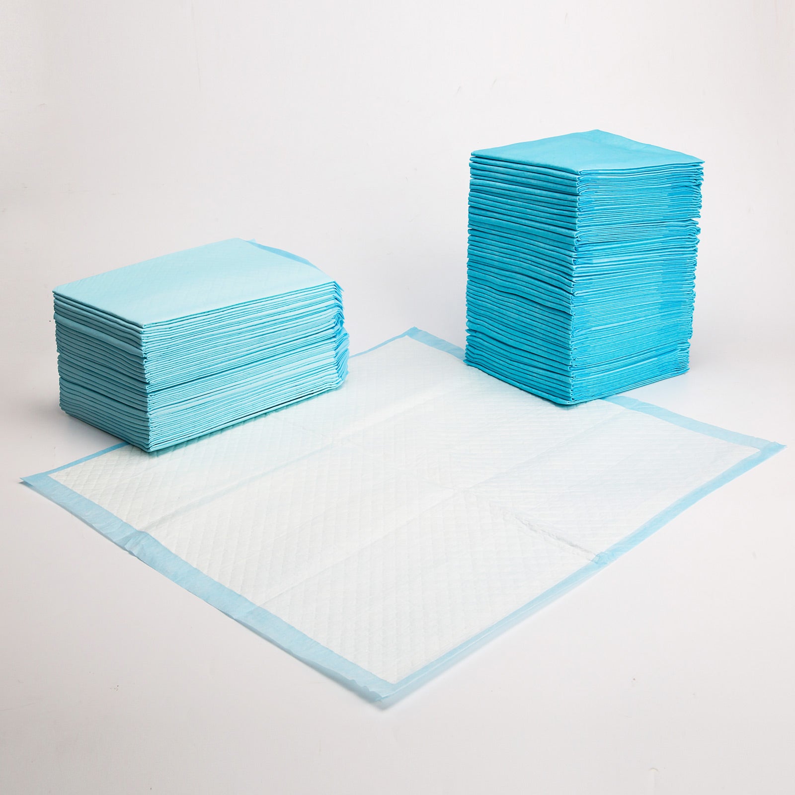 100pcs Pet Dog Cat Potty Training Toilet Mat Pads BLUE - Default Title - Pet Care > Dog Supplies > Dog Training Aids - Cat N Dog Shop