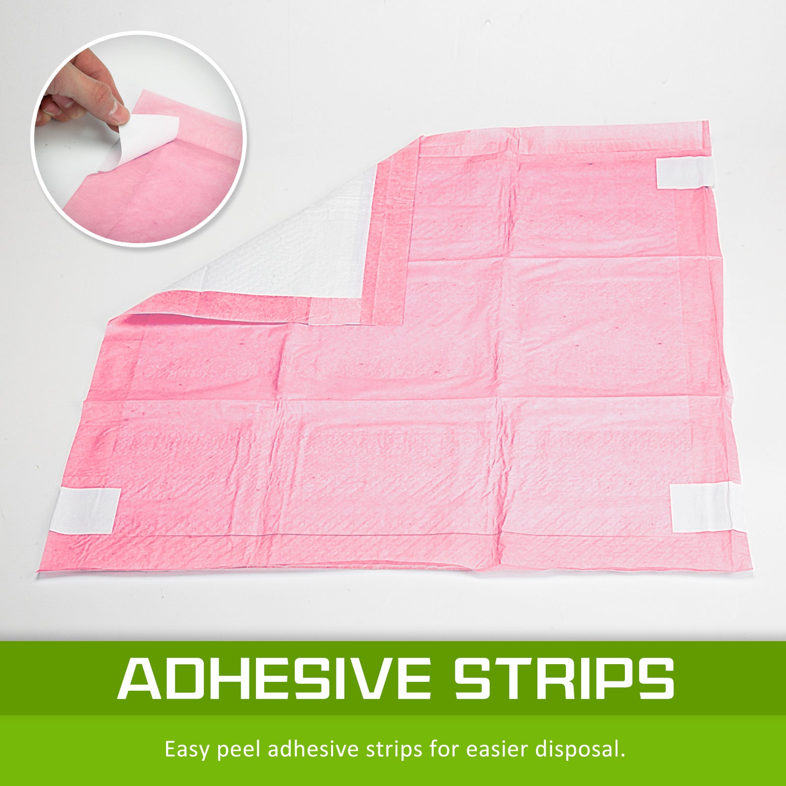 100pcs Pet Dog Cat Potty Training Toilet Mat Pads PINK - Default Title - Pet Care > Dog Supplies > Dog Training Aids - Cat N Dog Shop