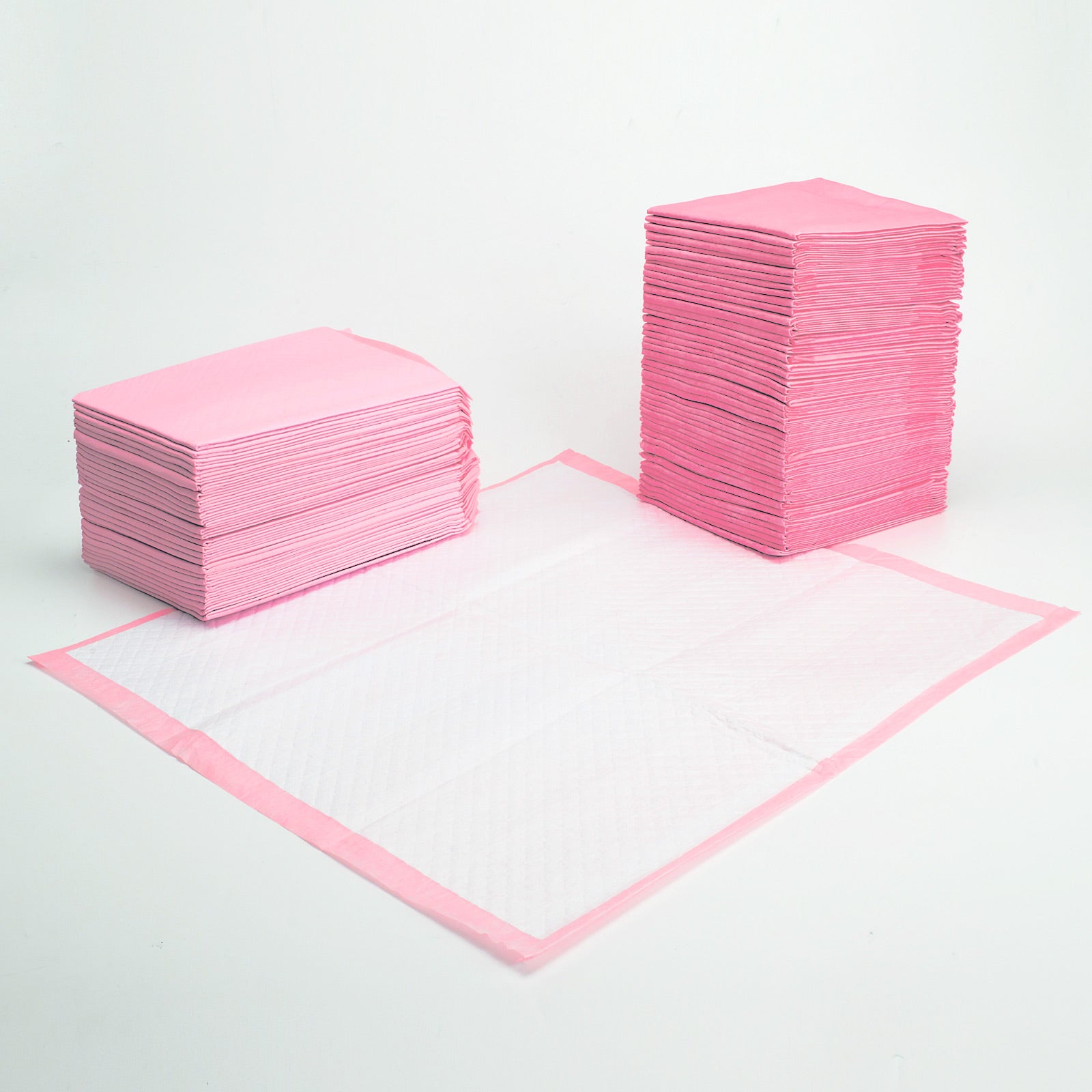100pcs Pet Dog Cat Potty Training Toilet Mat Pads PINK - Default Title - Pet Care > Dog Supplies > Dog Training Aids - Cat N Dog Shop