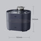2.2L Standard Package Pet Water Fountain with Faucet Flow and USB Plug – Black Design - Default Title - Pet Care > Cat Supplies > Cat Bowls, Feeders & Waterers - Cat N Dog Shop