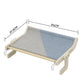Wall-Mounted Cat Hammock Bed with Wooden Frame for Space-Saving Comfort - Default Title - Pet Care > Cat Supplies > Cat Furniture - Cat N Dog Shop