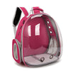 Rose Red Pet Carrier Backpack with Transparent Window for Adventurous Pets - Default Title - Pet Care > Cat Supplies > Cat Carriers & Crates - Cat N Dog Shop