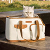 Toast Large Capacity Cat Carrier Bag with Top Zipper for Pet Travelers - Default Title - Pet Care > Cat Supplies > Cat Carriers & Crates - Cat N Dog Shop