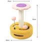 Yellow-Pink Cat Scratching Post with Playful Ball Toys for Active Kittens - Default Title - Pet Care > Cat Supplies > Cat Scratching Posts - Cat N Dog Shop