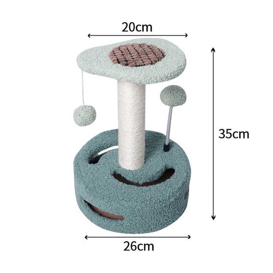 Avocado Cat Scratching Post with Playful Ball Toys for Kittens - Default Title - Pet Care > Cat Supplies > Cat Scratching Posts - Cat N Dog Shop