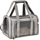 XL Grey Portable Foldable Pet Carrier Bag - Large Capacity Travel Carrier for 2 Small Pets, Comfortable and Stylish Cat Backpack, Foldable & Easy to Carry - Default Title - Pet Care > Cat Supplies > Cat Carriers & Crates - Cat N Dog Shop