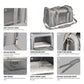 XL Grey Portable Foldable Pet Carrier Bag - Large Capacity Travel Carrier for 2 Small Pets, Comfortable and Stylish Cat Backpack, Foldable & Easy to Carry - Default Title - Pet Care > Cat Supplies > Cat Carriers & Crates - Cat N Dog Shop