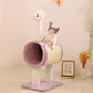 Purple Llama Cat Tree with Tunnel for Playful Cats and Fun - Default Title - Pet Care > Cat Supplies > Cat Scratchers - Cat N Dog Shop