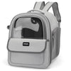 Gray Pet Carrier Backpack - Space Capsule Design for Cats & Small Dogs - Default Title - Pet Care > Cat Supplies > Cat Carriers & Crates - Cat N Dog Shop