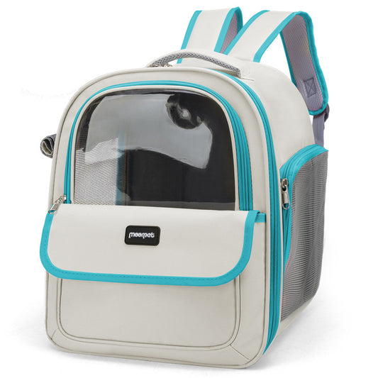 Green Pet Carrier Backpack - Space Capsule Design for Cats & Small Dogs - Default Title - Pet Care > Cat Supplies > Cat Carriers & Crates - Cat N Dog Shop