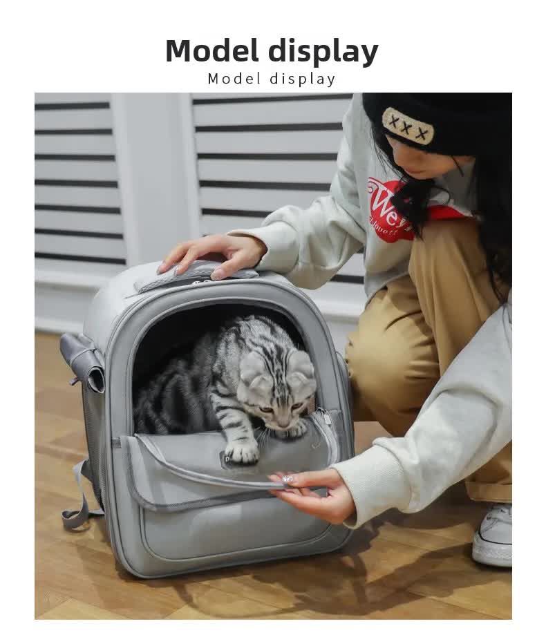 Green Pet Carrier Backpack - Space Capsule Design for Cats & Small Dogs - Default Title - Pet Care > Cat Supplies > Cat Carriers & Crates - Cat N Dog Shop