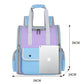 Blue And Purple Portable Pet Carrier Backpack - Spacious, Breathable, and Travel-Friendly for Cats and Small Dogs - Default Title - Pet Care > Cat Supplies > Cat Carriers & Crates - Cat N Dog Shop
