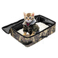 Camouflage Portable Cat Litter Box with Waterproof Design for Travelers - Default Title - Pet Care > Cat Supplies > Cat Furniture - Cat N Dog Shop