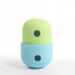 2 Pcs Green And Blue Interactive Pet Treat Dispensing Ball - Food-Grade Silicone Rolling Toy for Dogs with 1.5 cm Leakage Hole - Default Title - Pet Care > Toys > Dog Toys - Cat N Dog Shop