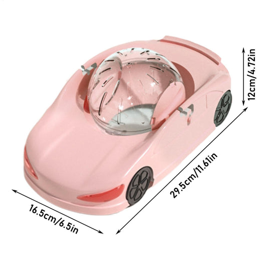 Durable Pink Hamster Racing Wheel Toy for Active Small Pets - Default Title - Pet Care > Toys > Cat Toys - Cat N Dog Shop
