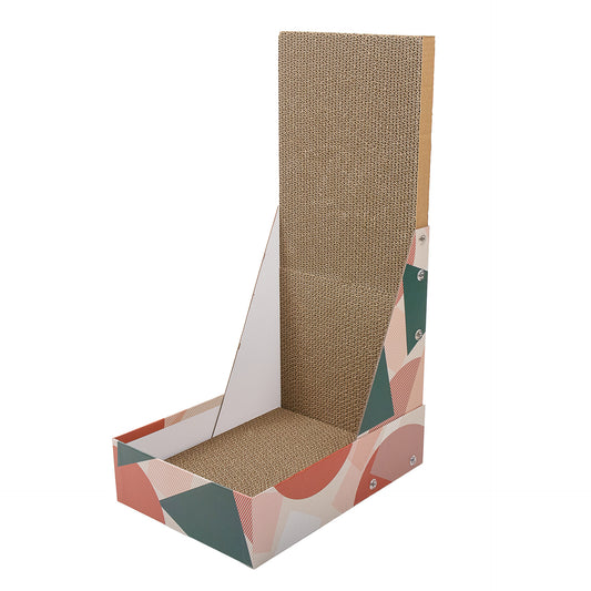 Pop Pattern Cat Scratching Post and Lounge for Happy Cats - Default Title - Pet Care > Cat Supplies > Cat Scratchers - Cat N Dog Shop