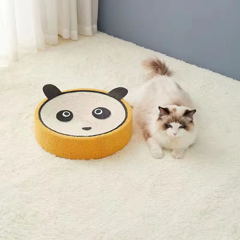 Cute Green Fabric Frog Cat Scratching Post and Lounger - 41cm Cat Scratch Proof Basin - Default Title - Pet Care > Cat Supplies > Cat Furniture - Cat N Dog Shop