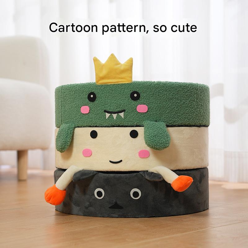 Cute Green Fabric Frog Cat Scratching Post and Lounger - 41cm Cat Scratch Proof Basin - Default Title - Pet Care > Cat Supplies > Cat Furniture - Cat N Dog Shop