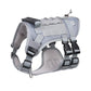 Gray Tactical Dog Training Harness - Adjustable Vest for Training and Walking - L - Default Title - Pet Care > Dog Supplies > Dog Collars, Leads & Harnesses - Cat N Dog Shop