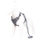 Grey Reflective Mesh Dog Harness and Leash Set for Safe Walks - L - Default Title - Pet Care > Dog Supplies > Dog Collars, Leads & Harnesses - Cat N Dog Shop
