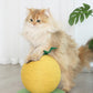 Yellow Pineapple Cat Scratcher Ball with Stable Base for Playful Cats - Default Title - Pet Care > Cat Supplies > Cat Scratching Posts - Cat N Dog Shop