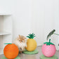 Yellow Pineapple Cat Scratcher Ball with Stable Base for Playful Cats - Default Title - Pet Care > Cat Supplies > Cat Scratching Posts - Cat N Dog Shop